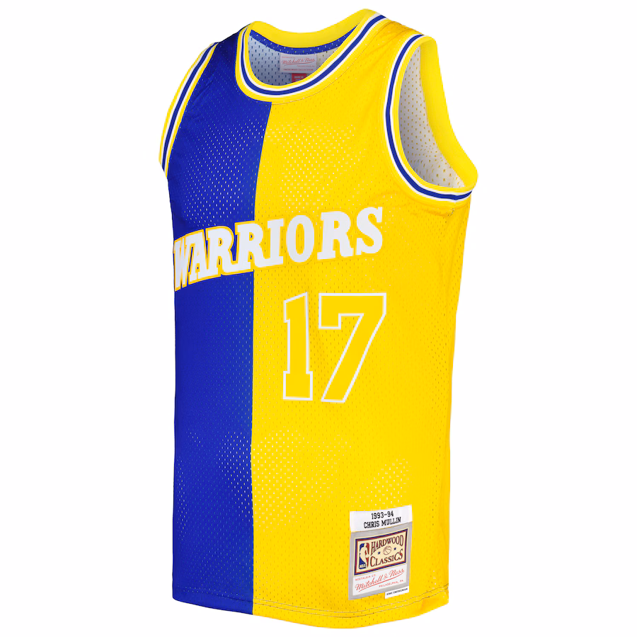Chris Mullin, Golden State Warriors, 1993/94, Royal Blue/Gold