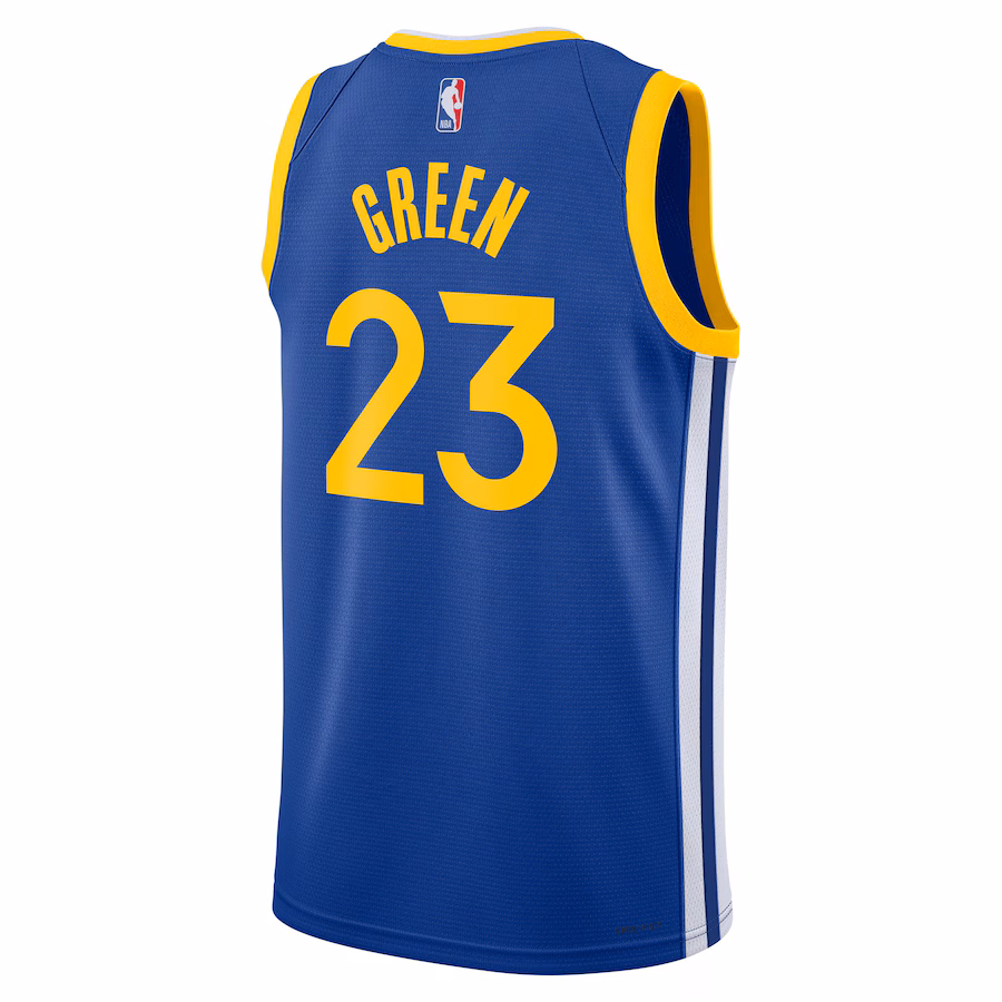 Draymond Green, Golden State Warriors, Jersey Unisex, Edición Icónica, Azul Real