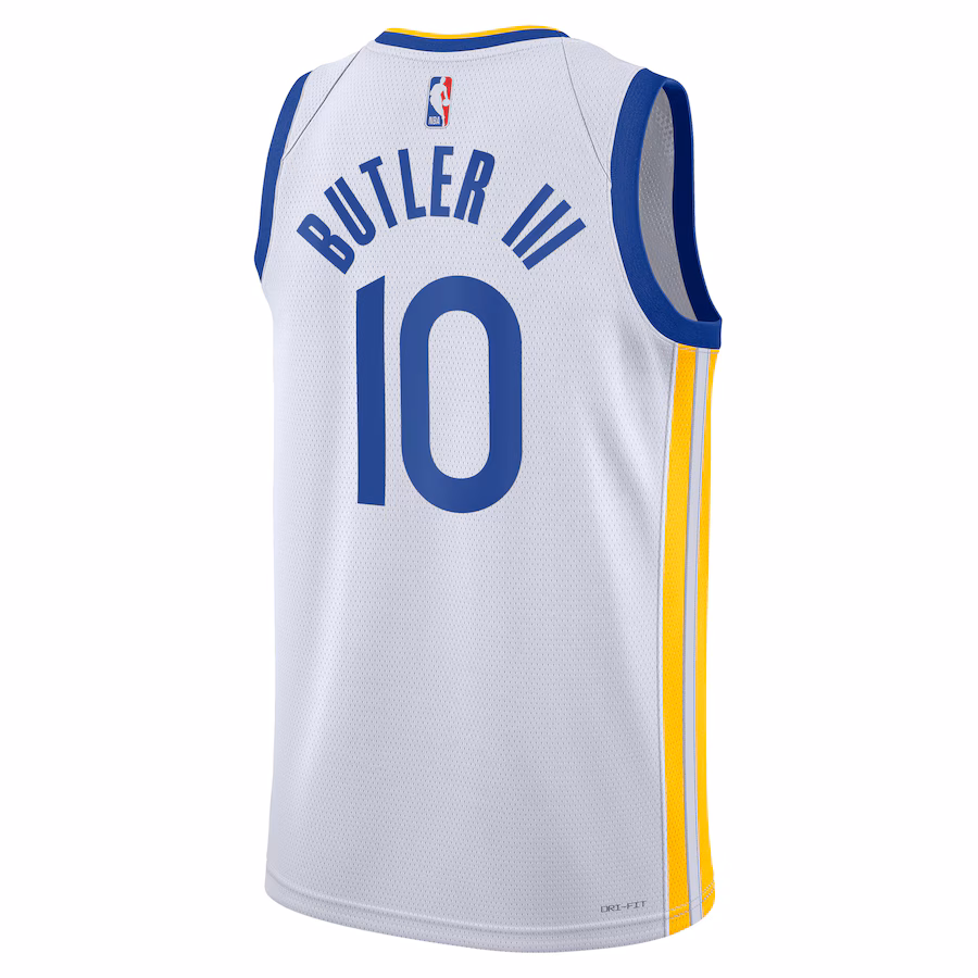 Jimmy Butler, Golden State Warriors, Unisex Jersey, Association Edition, White