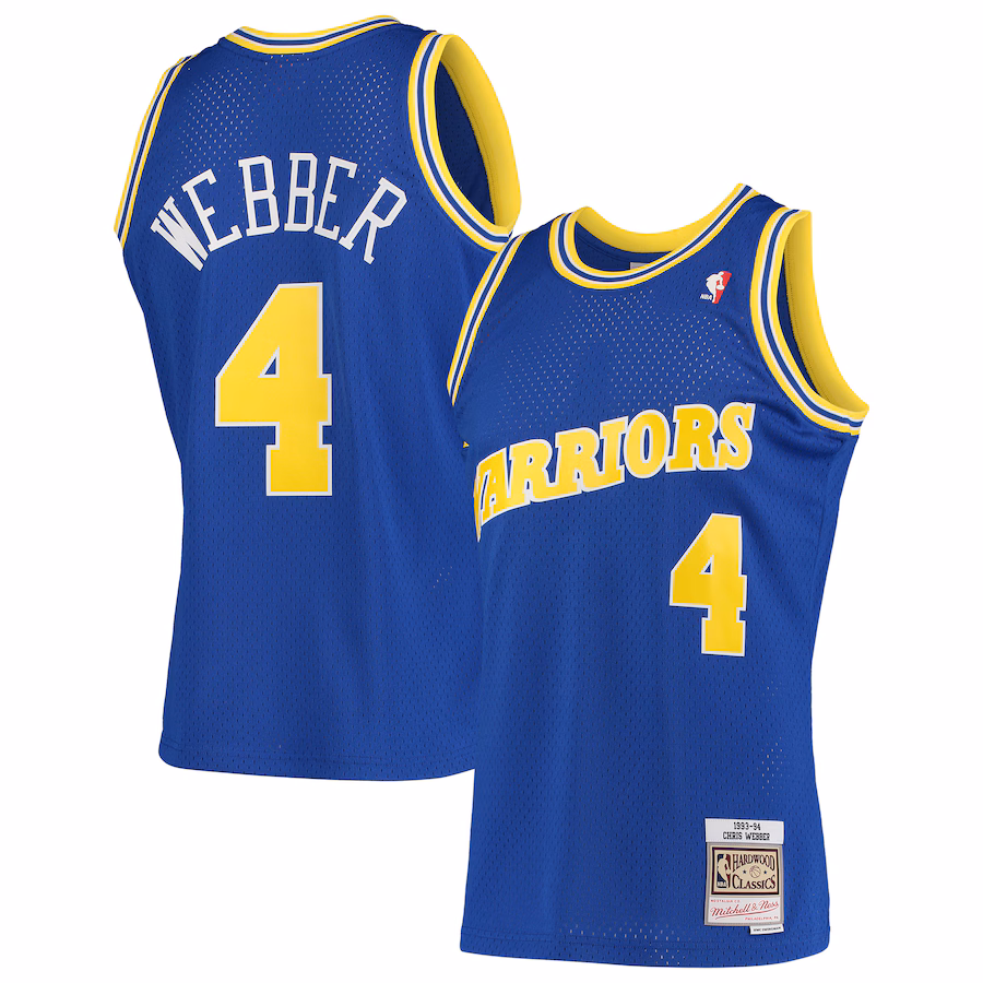 Chris Webber Warriors Mitchell & Ness 1993/94 HWC Retro Trikot
