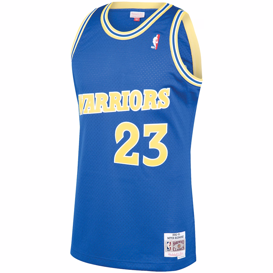 Maillot Mitch Richmond Warriors Mitchell & Ness 1990/91 Retro HWC
