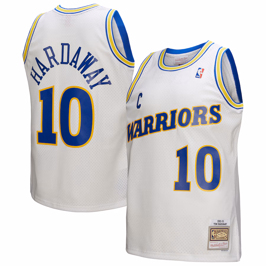 Tim Hardaway Warriors Mitchell & Ness 1990/91 HWC Retro Trikot
