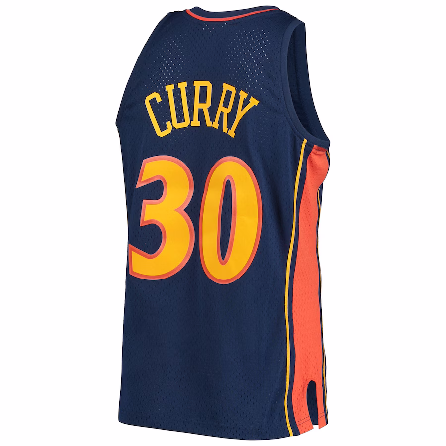 Stephen Curry, Golden State Warriors, Navy Blue