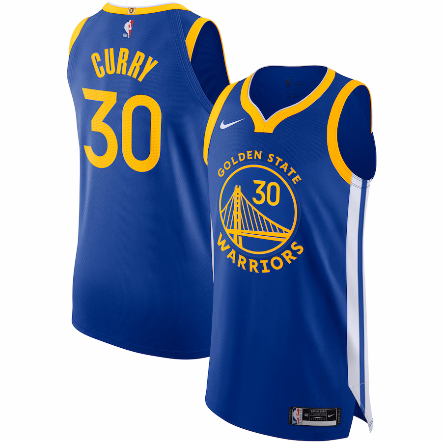 Stephen Curry, Golden State Warriors, Icon Edition, Royal Blue