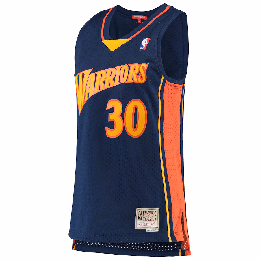 Stephen Curry Warriors 2009-10 Damen Trikot Hardwood Classics