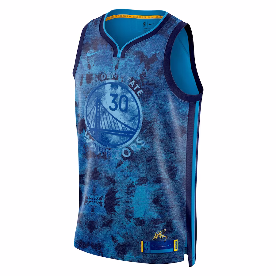 Stephen Curry, Golden State Warriors, Unisex, Royal Blue
