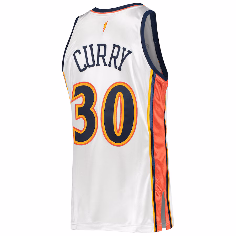 Stephen Curry, Golden State Warriors, 2009/10 Hardwood Classics Jersey, White