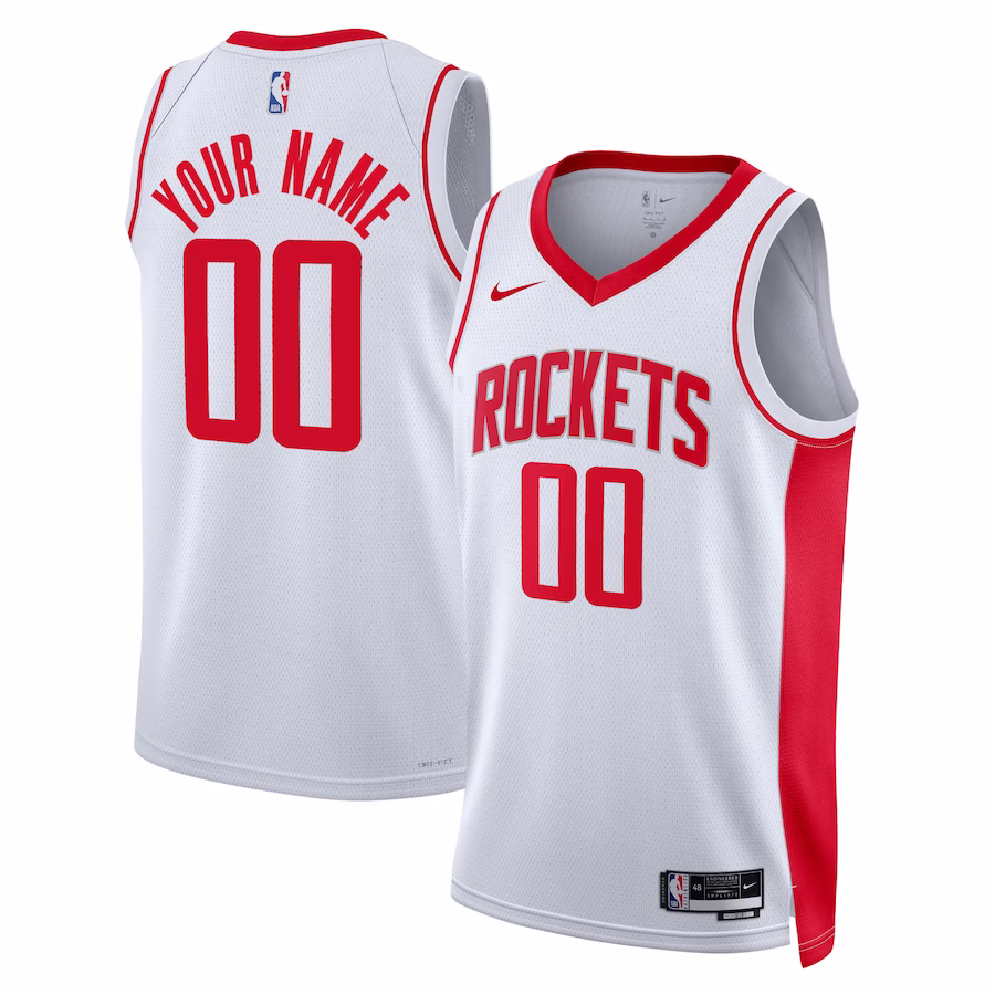 Houston Rockets Association Edition White Jersey - Unisex