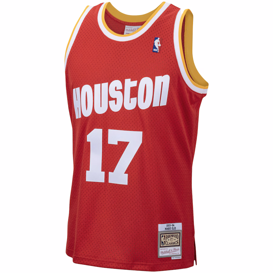 Camiseta Mario Elie Houston Rockets 1993/94 Retro Clásica