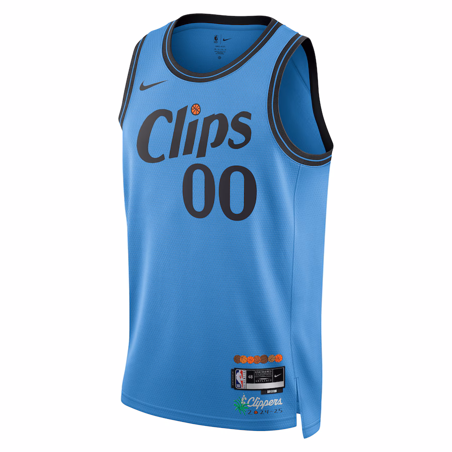 Los Angeles Clippers, 2024/25 City Edition, Light Blue