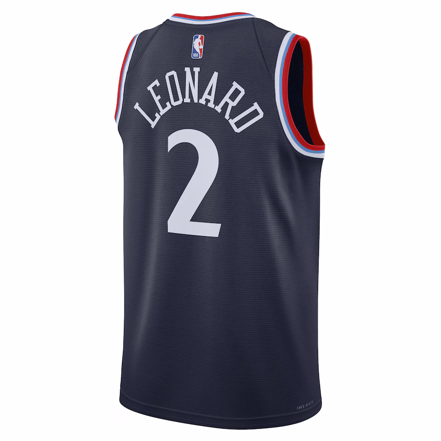 Kawhi Leonard, Los Angeles Clippers 2024/25 Icon Edition, Marineblau
