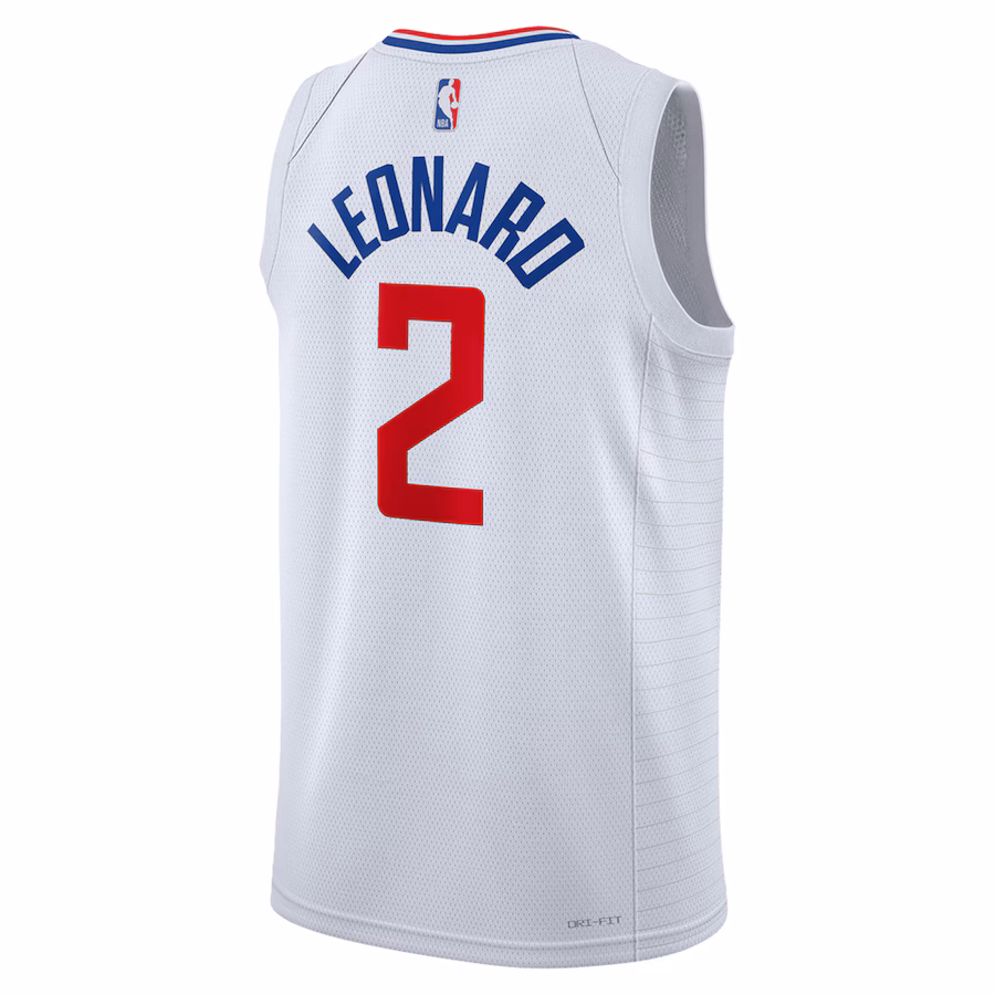Kawhi Leonard, Édition Association des Los Angeles Clippers, Blanc
