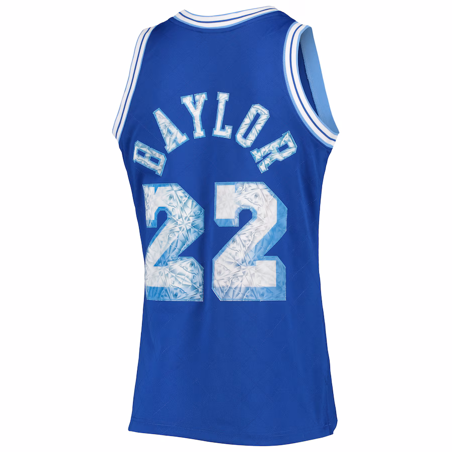 Canotta Basket Elgin Baylor Lakers 75° Anniversario Diamond Edition 96/97