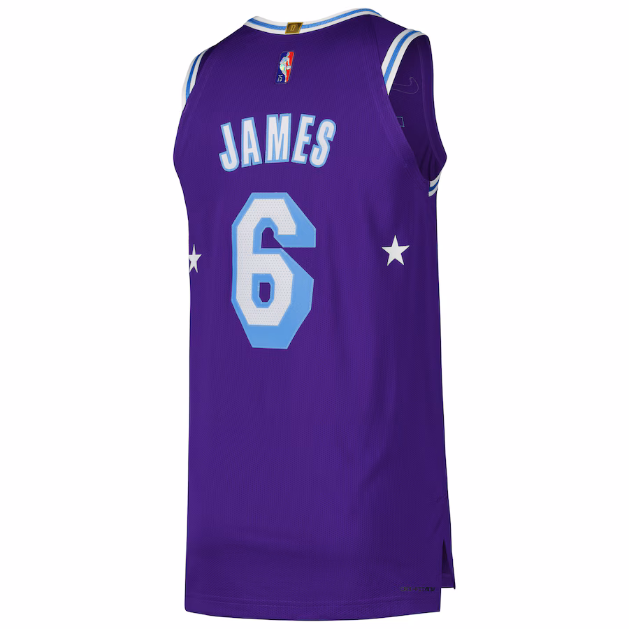 LeBron James, Los Angeles Lakers, City Edition, Purple