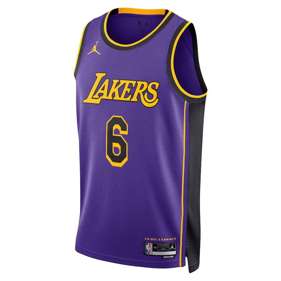 LeBron James, Los Angeles Lakers, Unisex, Edizione Statement, Viola