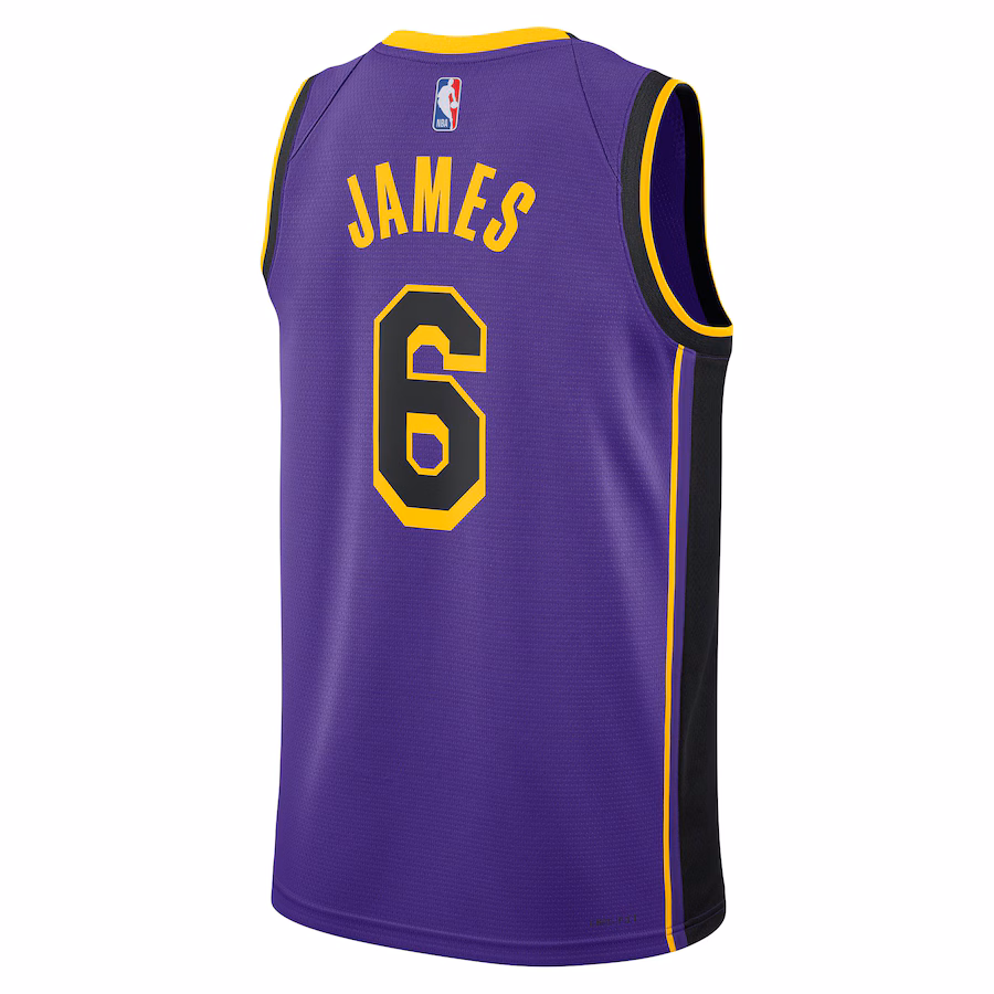 LeBron James, Los Angeles Lakers, Unisex, Edizione Statement, Viola