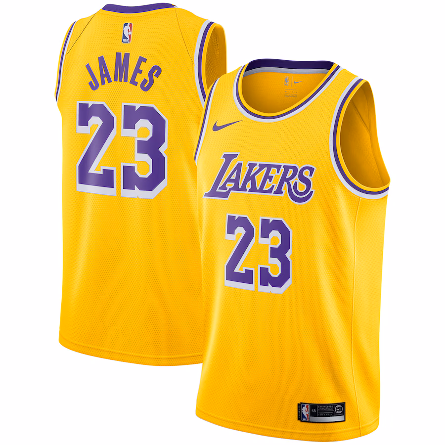 LeBron James Los Angeles Lakers Icon Edition Trikot