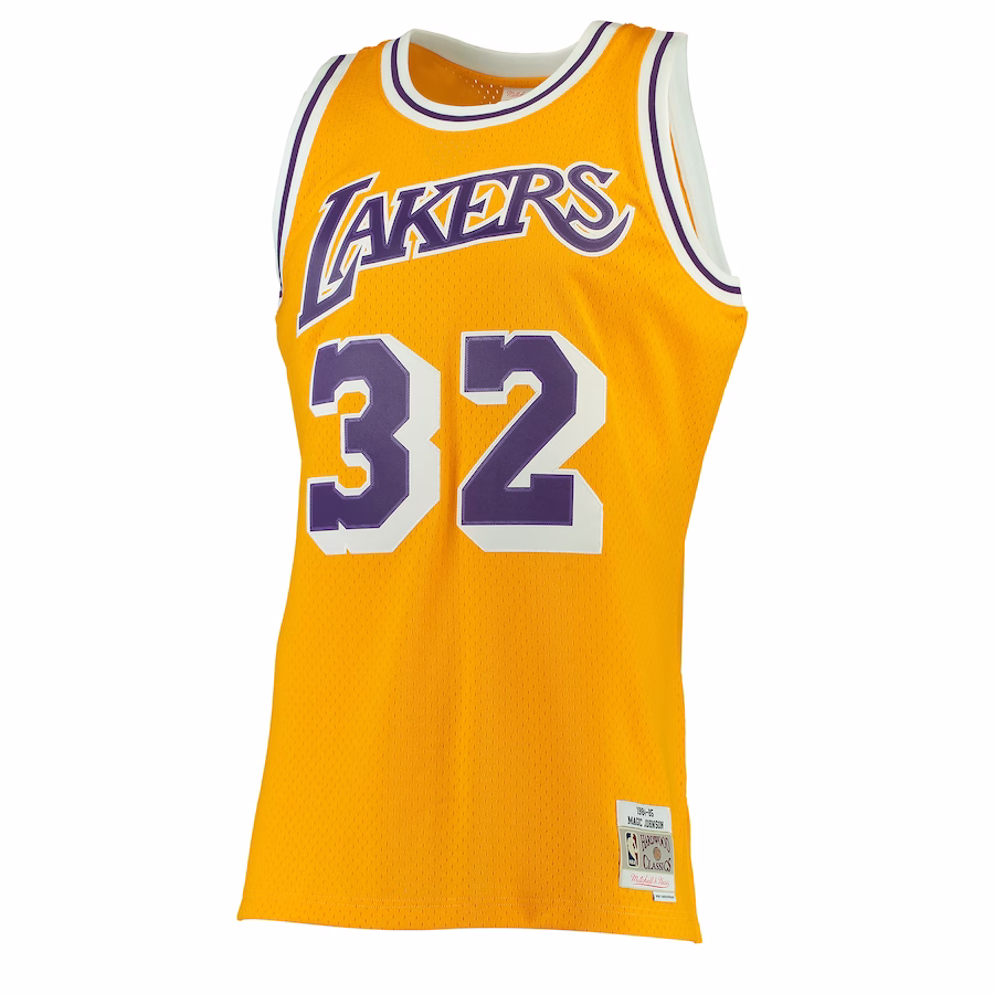 Magic Johnson, Los Angeles Lakers, 1984/85 Hardwood Classics, Gold