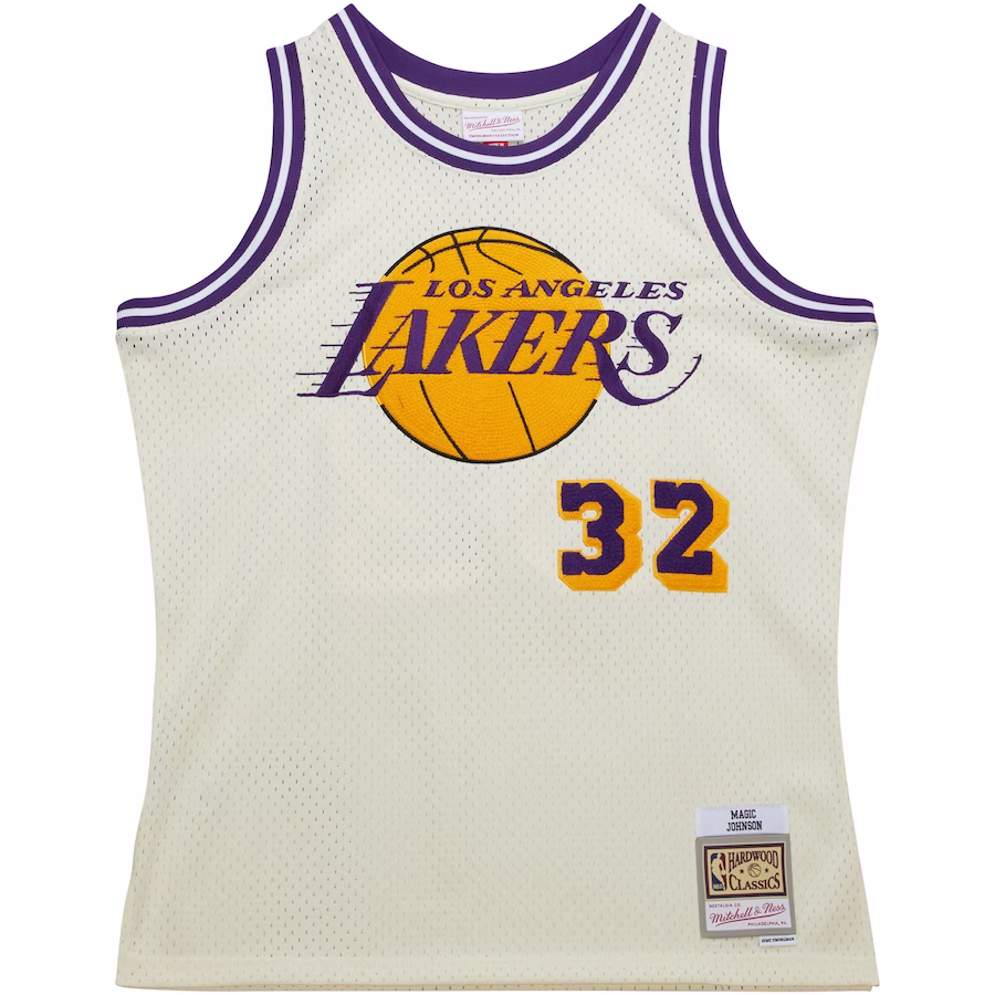 Magic Johnson, Los Angeles Lakers, White
