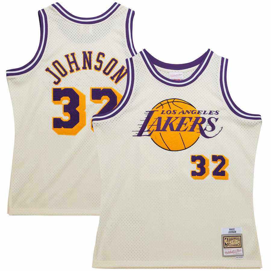 Magic Johnson, Los Angeles Lakers, White
