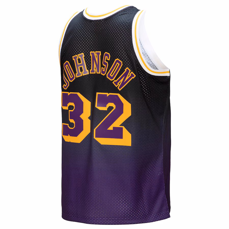 Magic Johnson, Los Angeles Lakers, 1984/85 Classics, Purple/Black