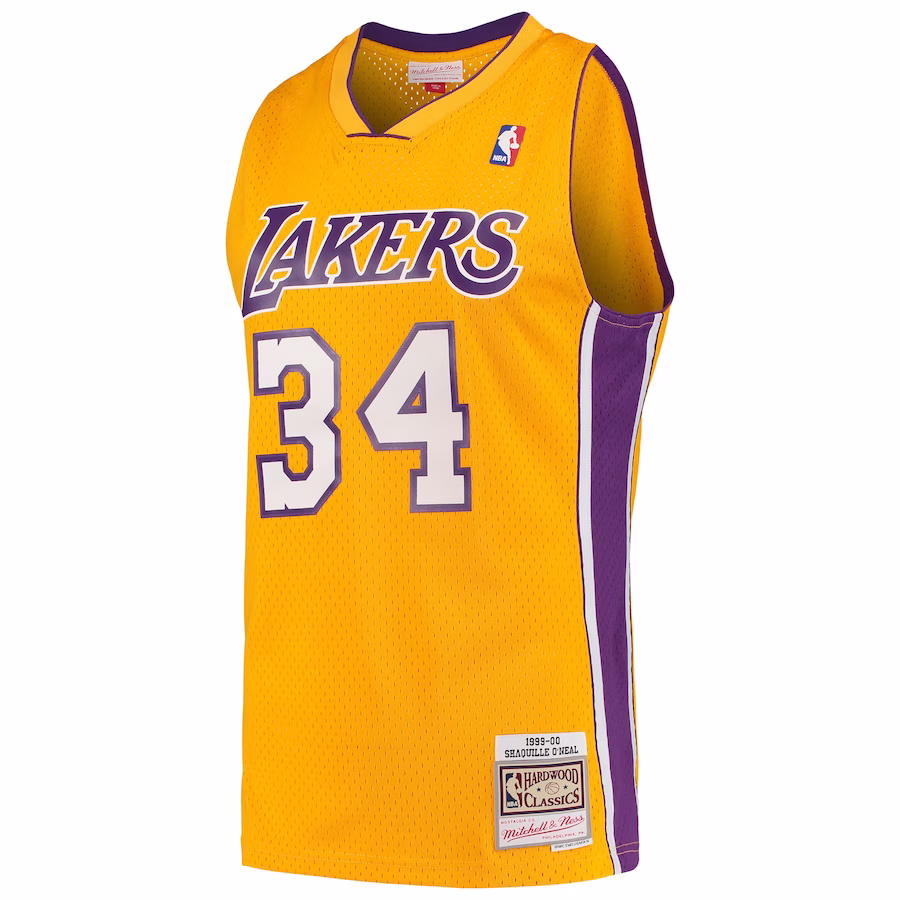 Shaquille O'Neal, Los Angeles Lakers, Hardwood Classics, Oro