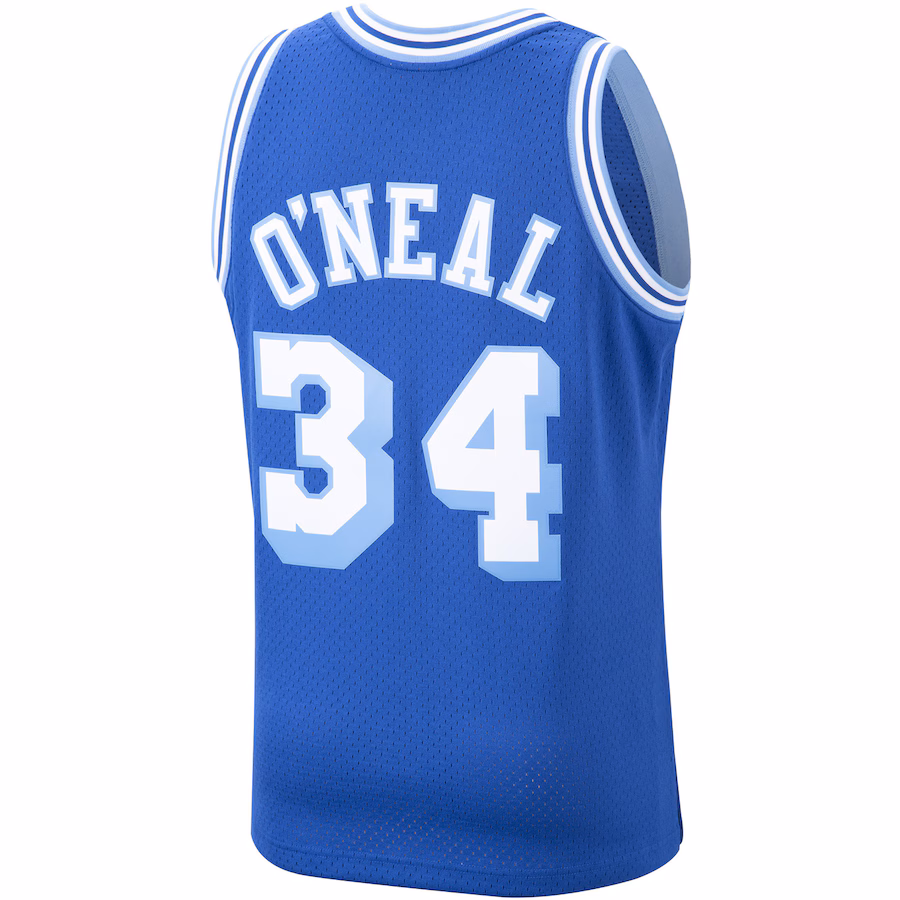 Shaquille O'Neal, Los Angeles Lakers, Hardwood Classics, Royal Blue