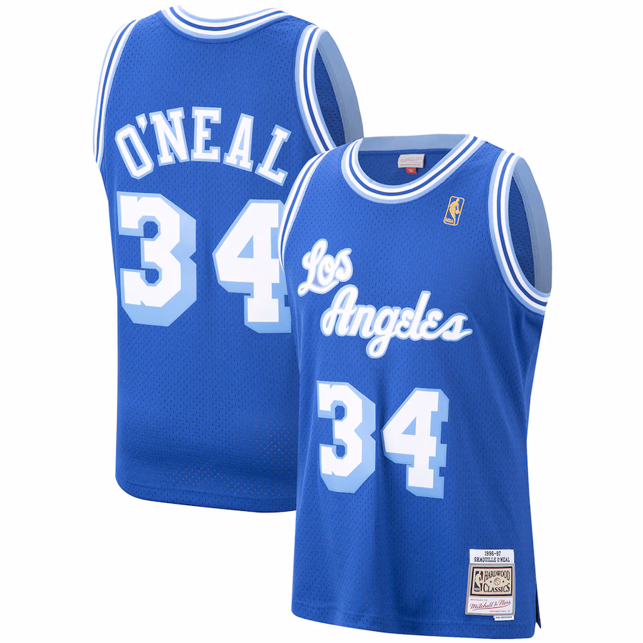 Shaquille O'Neal, Los Angeles Lakers, Hardwood Classics, Königsblau