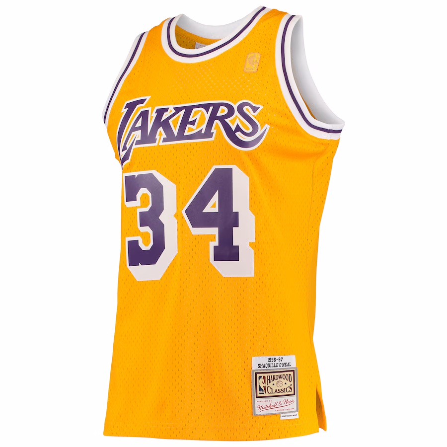 Shaquille O'Neal, Los Angeles Lakers, 1996/97, Clásico, Oro