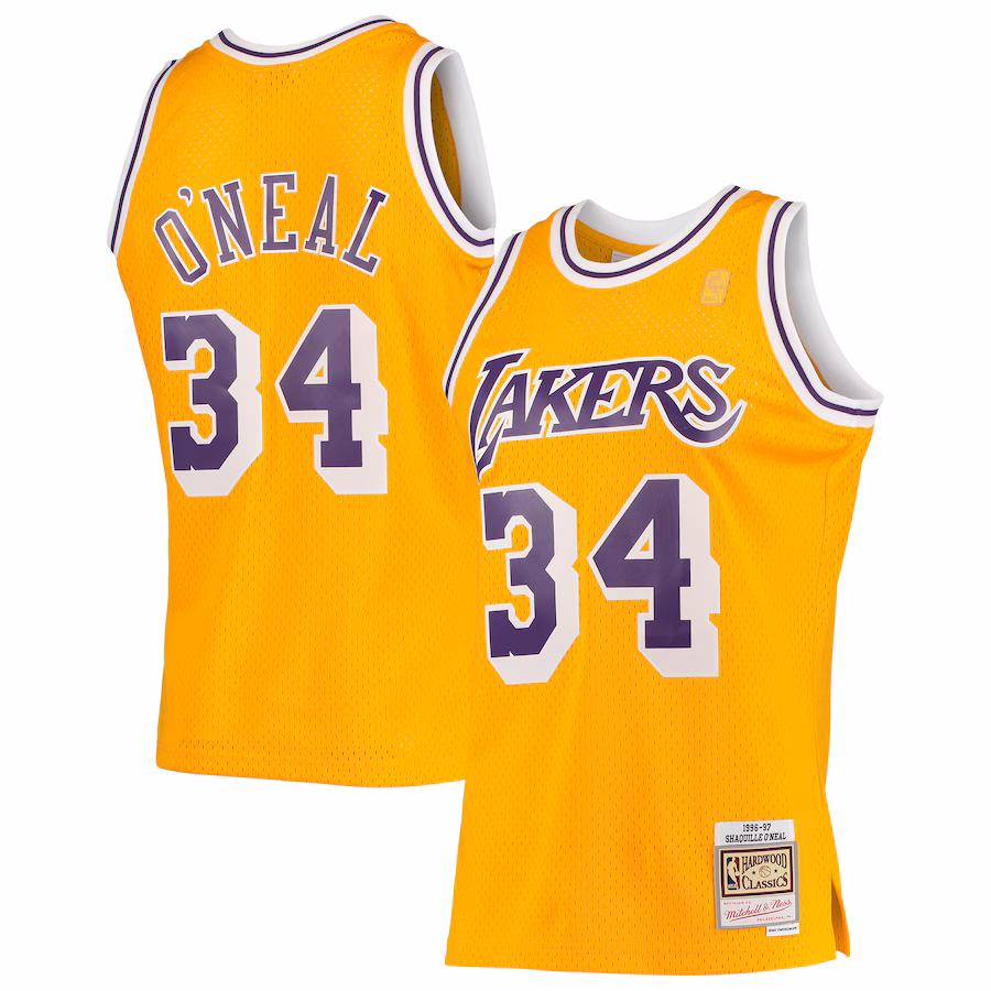 Shaquille O'Neal, Los Angeles Lakers, 1996/97, Classic, Gold