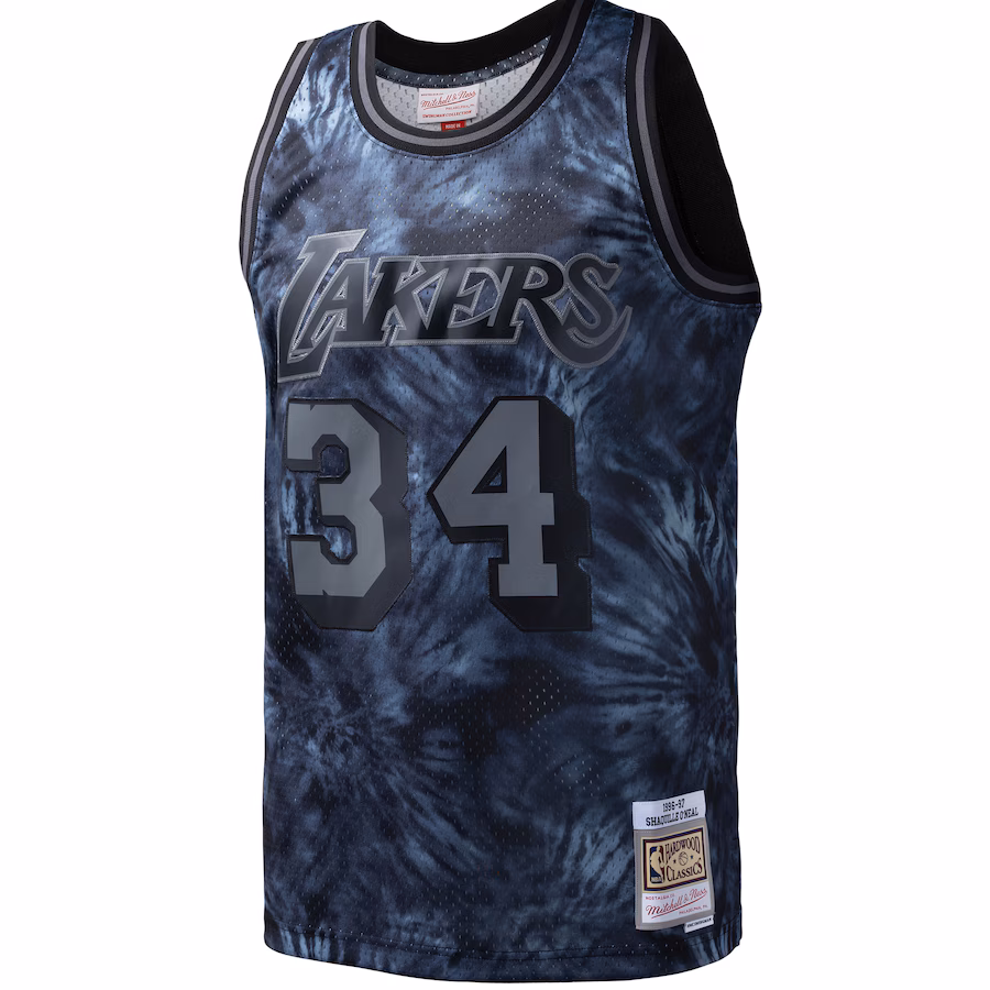 Shaquille O'Neal, Los Angeles Lakers, 1996/97 Tie-Dye, Black