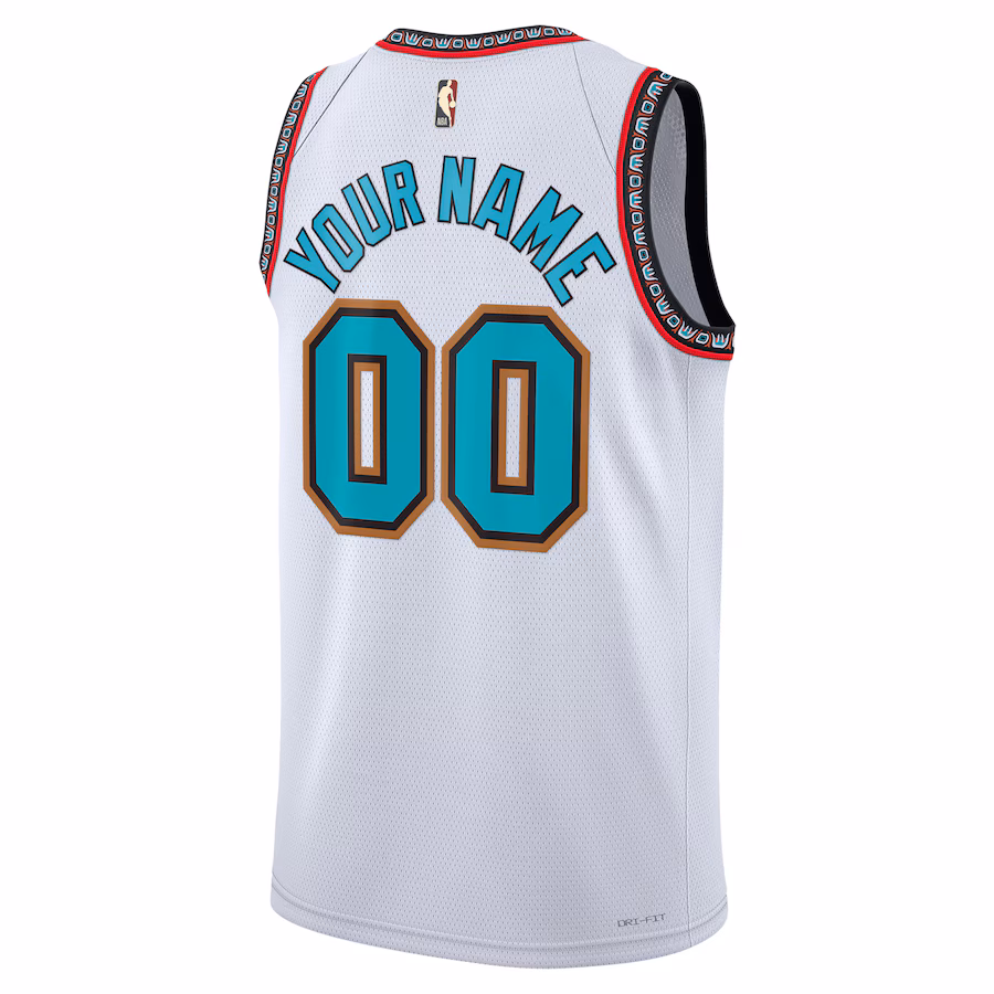 Memphis Grizzlies, Edición Clásica, Blanco