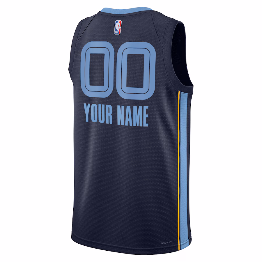 Memphis Grizzlies, Edición Icónica, Azul marino