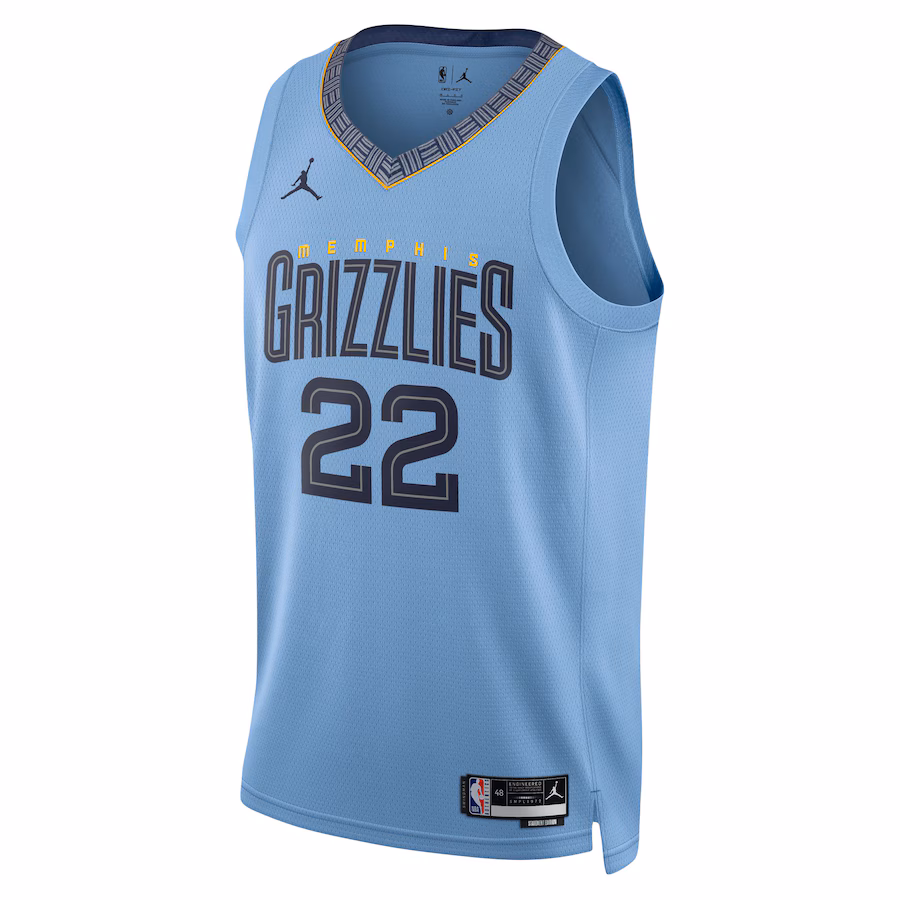 Desmond Bane, Memphis Grizzlies, Edición Statement, Azul claro
