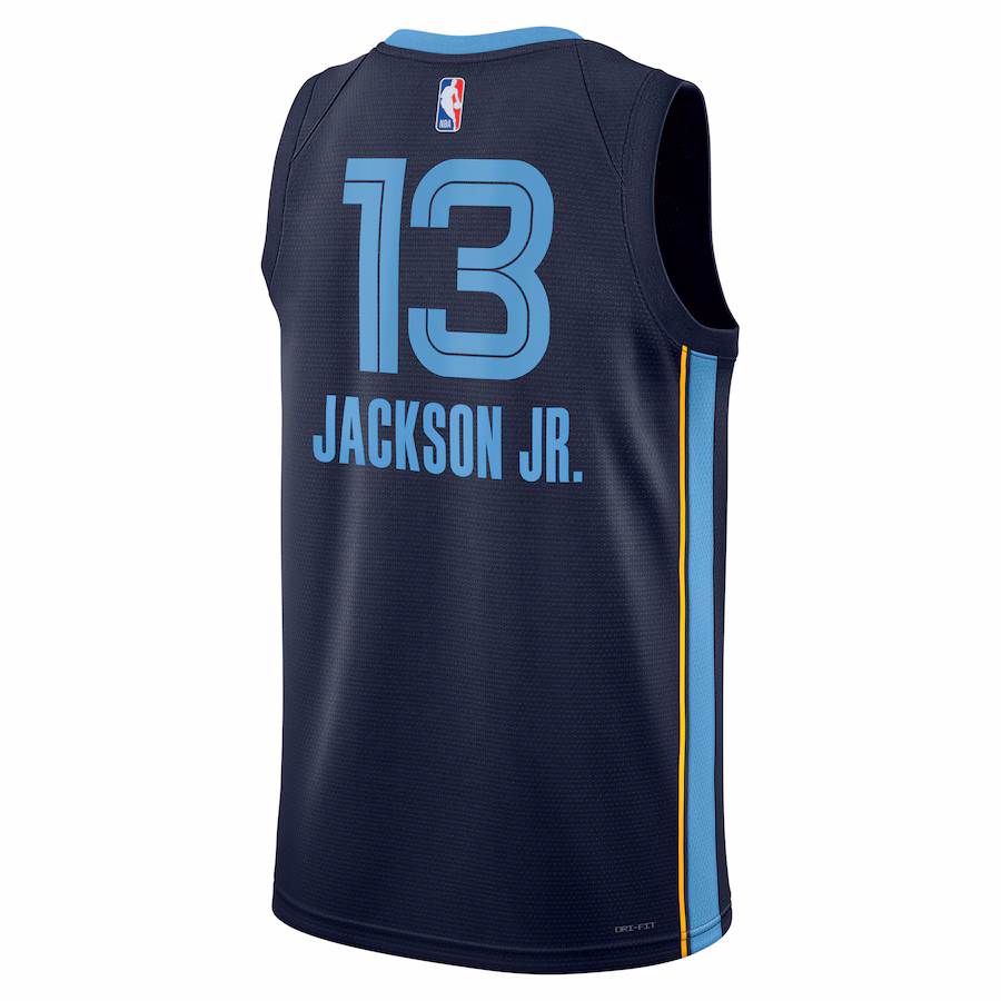 Jaren Jackson Jr., Memphis Grizzlies, Icon Edition, Navy Blue