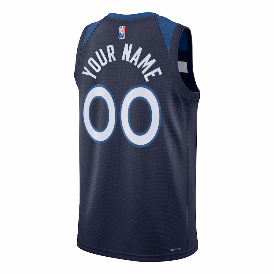 Minnesota Timberwolves 2021/22 Icon-Edition, Marineblau
