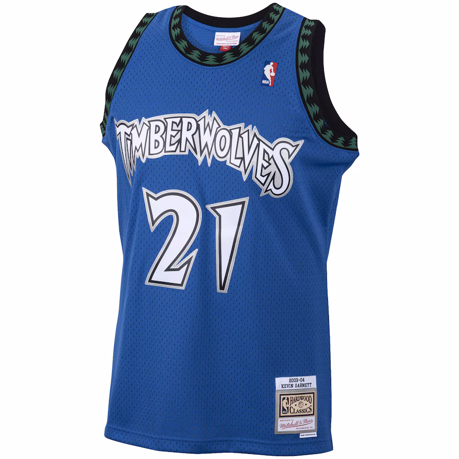 Kevin Garnett, Minnesota Timberwolves, 2003-04, Blue