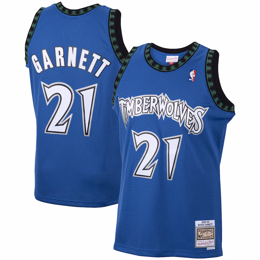 Kevin Garnett, Minnesota Timberwolves, 2003-04, Blue