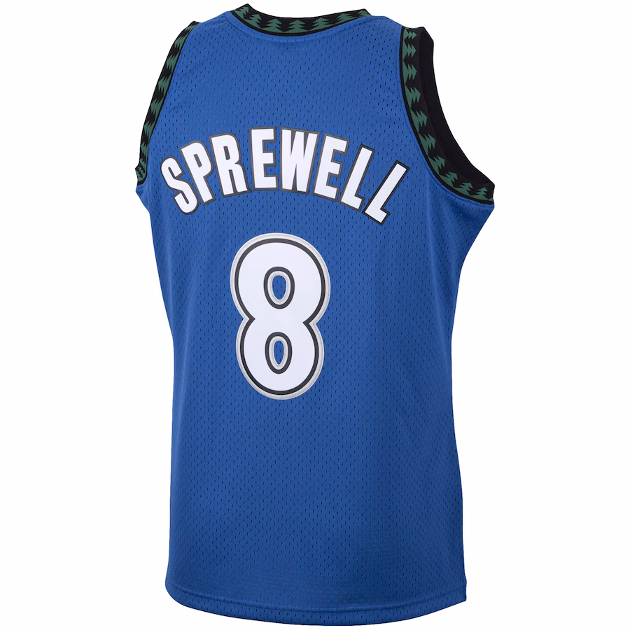 Latrell Sprewell, Minnesota Timberwolves, 2003-04, Blu