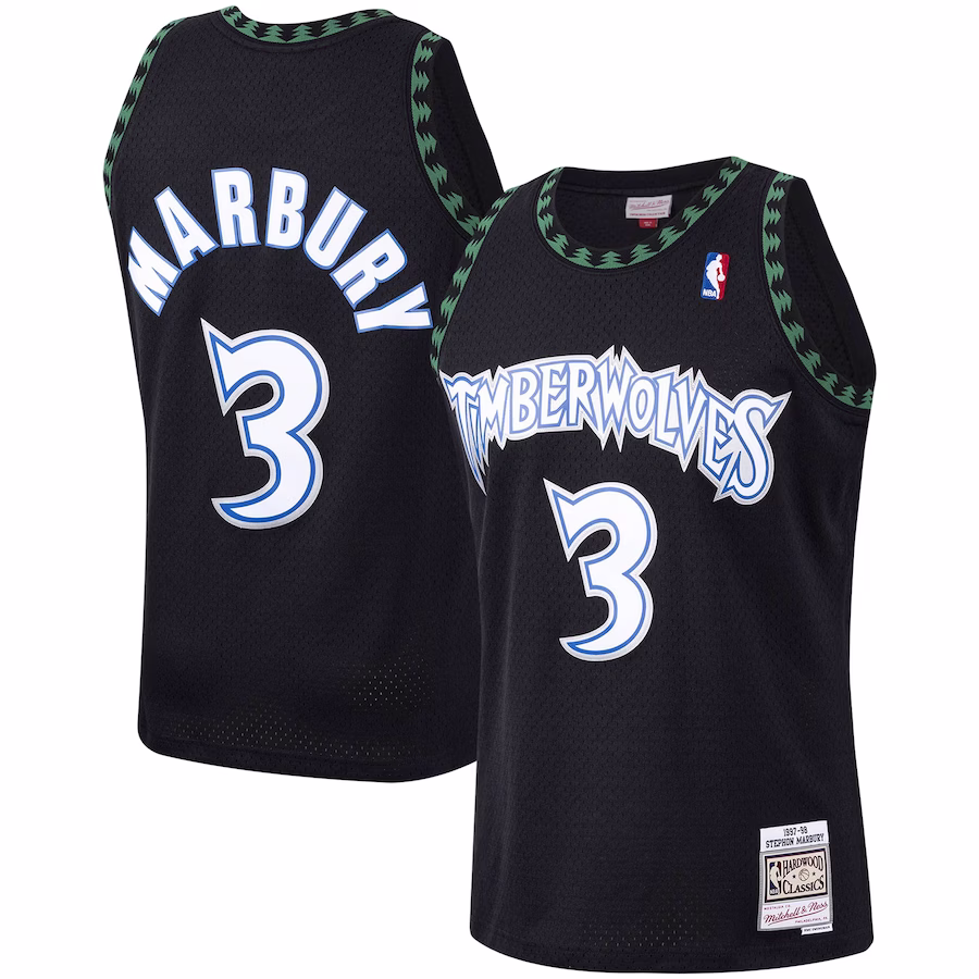 Stephon Marbury, Minnesota Timberwolves, 1997/98, Black
