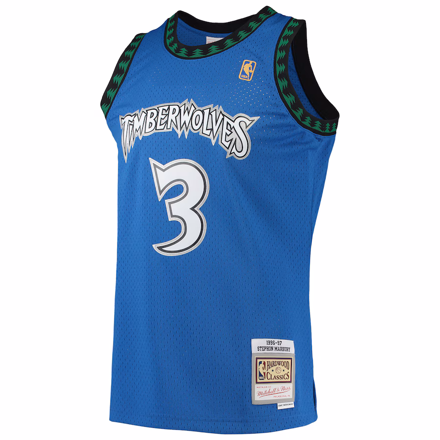 Stephon Marbury, Minnesota Timberwolves, 1996/97, Blue