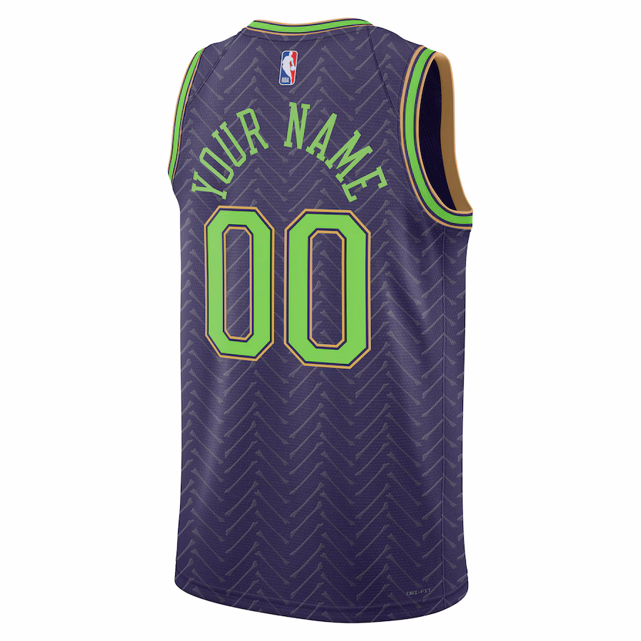 New Orleans Pelicans, Unisexo, 2024/25 Personalizado, Edición Ciudad, Púrpura