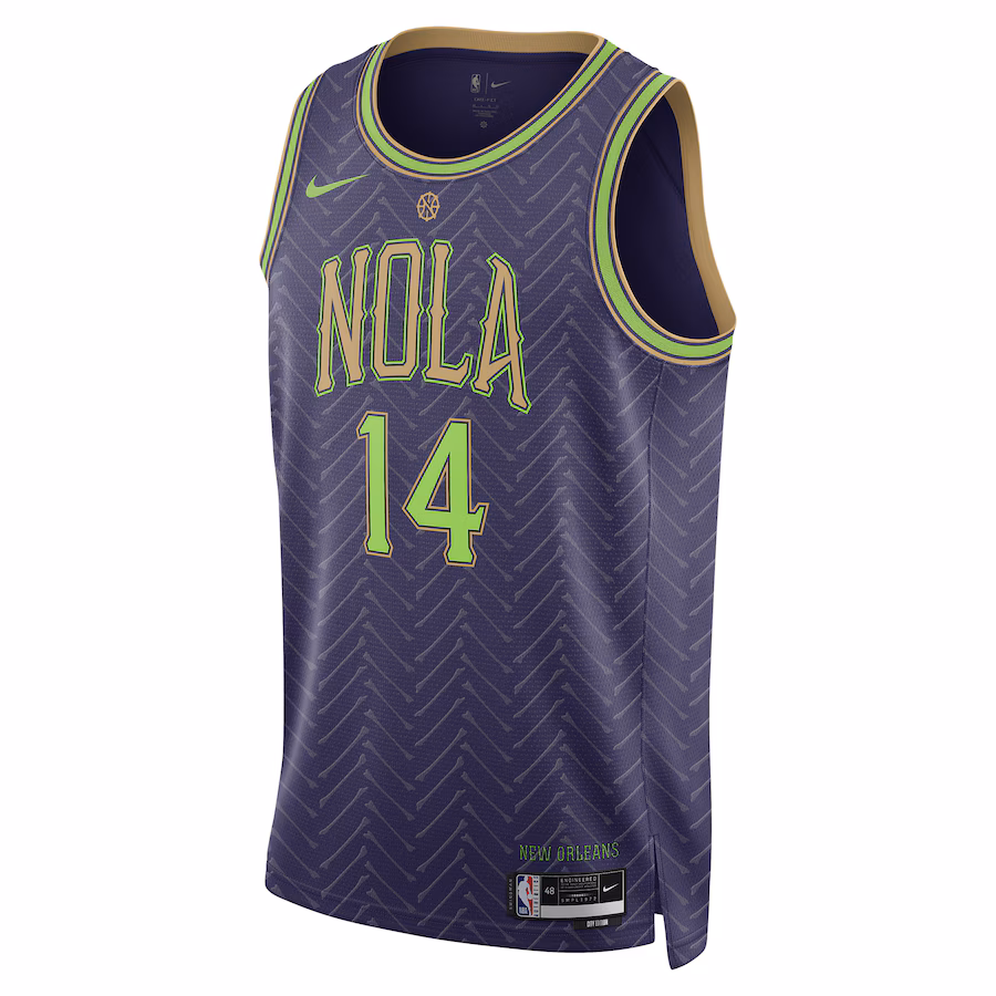 Brandon Ingram, New Orleans Pelicans, Edición de Ciudad 2024/25, Púrpura
