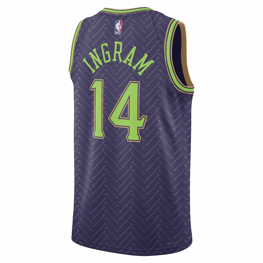 Brandon Ingram, New Orleans Pelicans, Edición de Ciudad 2024/25, Púrpura