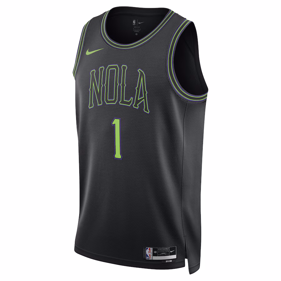 Camiseta Zion Williamson New Orleans Pelicans 2023/24 - City Edition Unisex