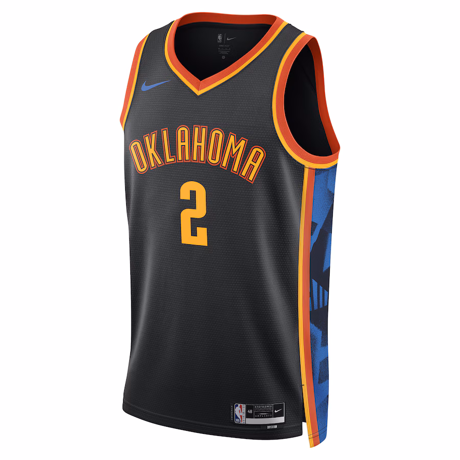 Shai Gilgeous-Alexander OKC Thunder 2024/25 City Edition Jersey