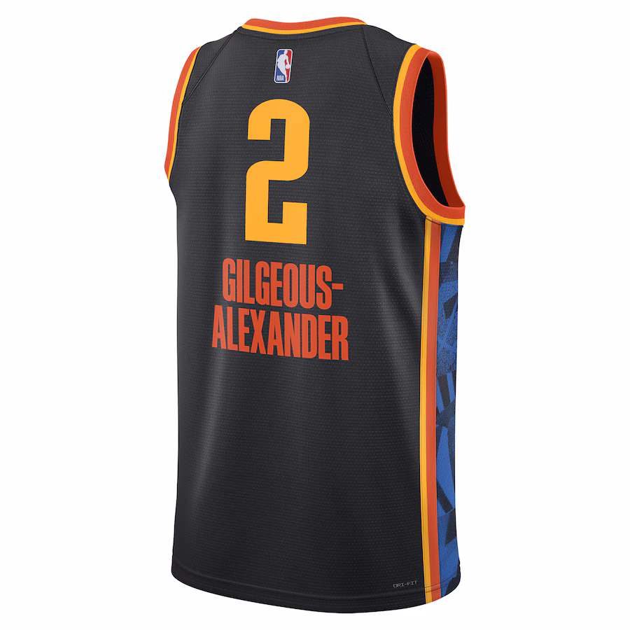 Shai Gilgeous-Alexander OKC Thunder 2024/25 City Edition Jersey