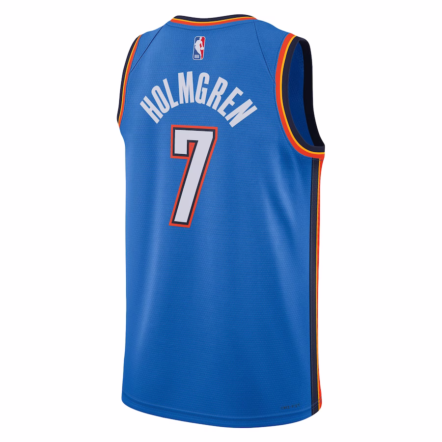 Chet Holmgren OKC Thunder 2022 NBA Draft Night Jersey