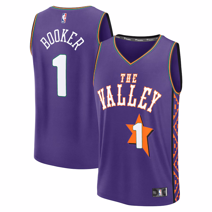 Devin Booker Phoenix Suns 2024/25 Fast Break City Edition Jersey