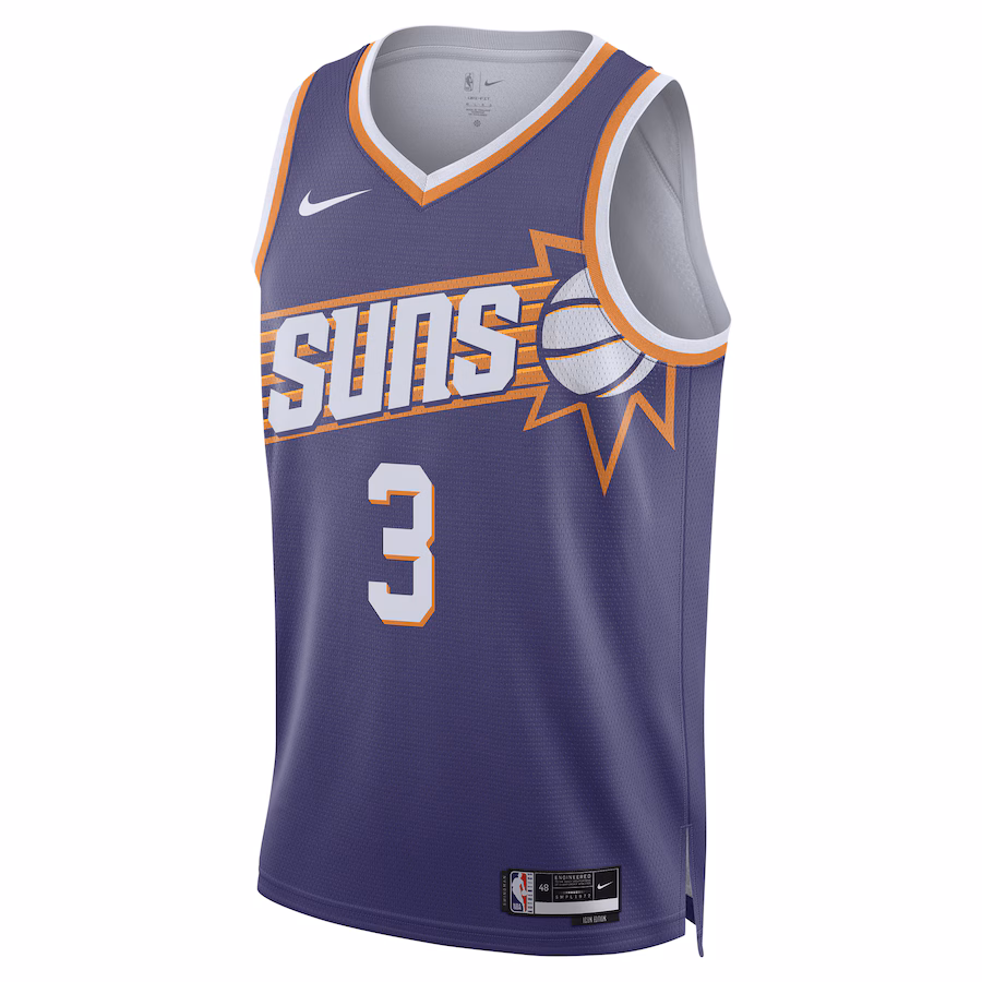 Maillot Swingman Unisex de Bradley Beal pour les Phoenix Suns - Édition Icône - Violet